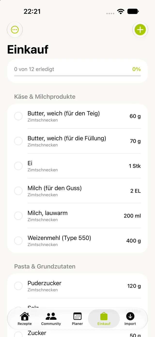 Cookiza! – Tieni sotto controllo la spesa.